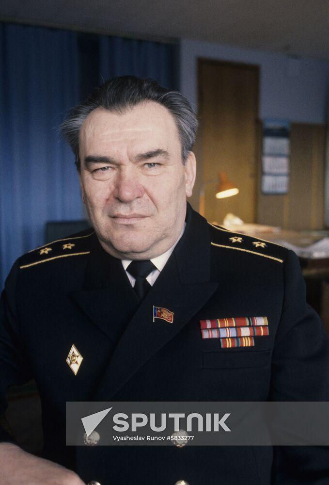 Vice Admiral Dmitry Komarov