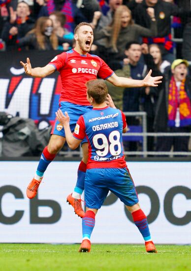 Russia Soccer Premier-League CSKA - Ufa