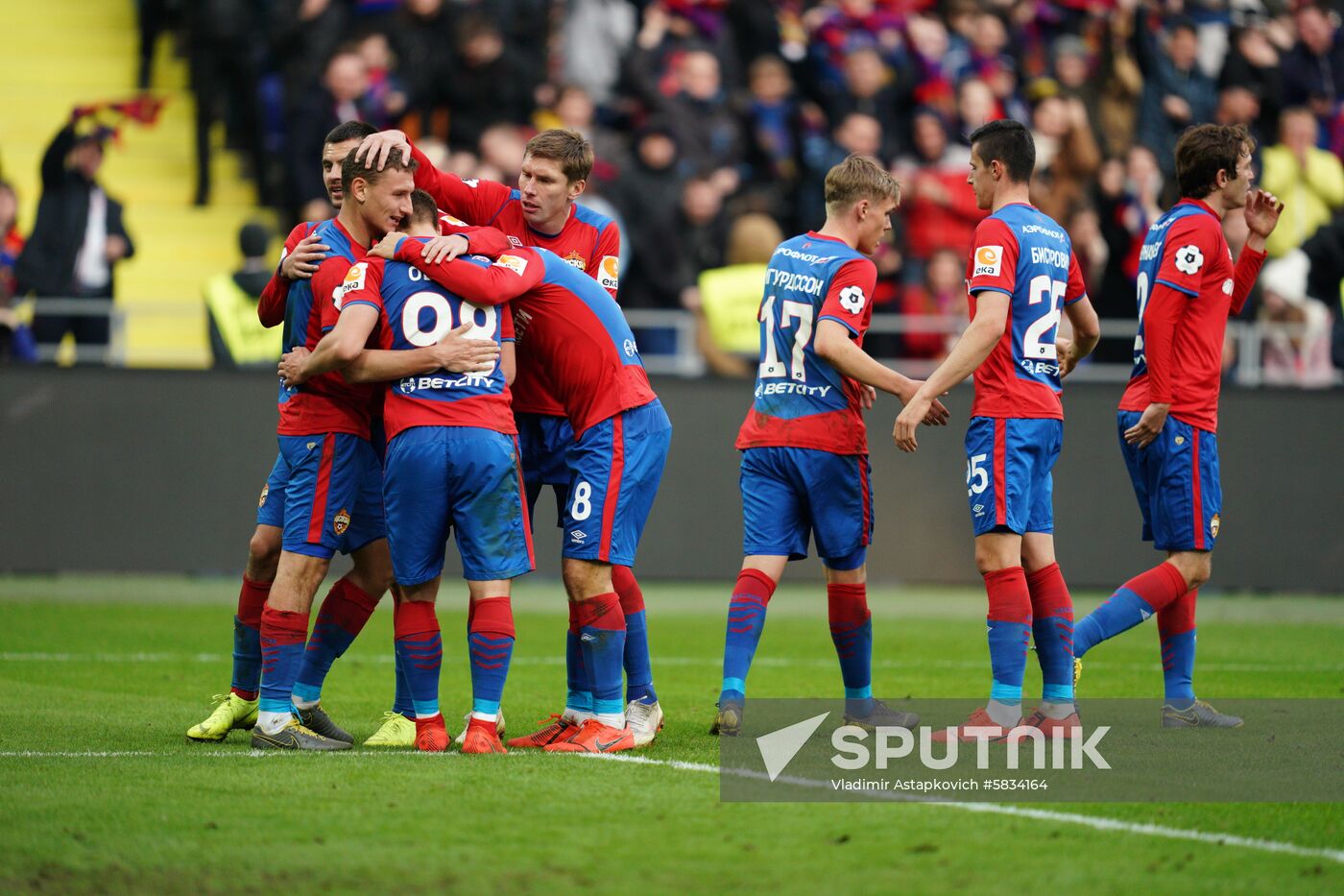 Russia Soccer Premier-League CSKA - Ufa