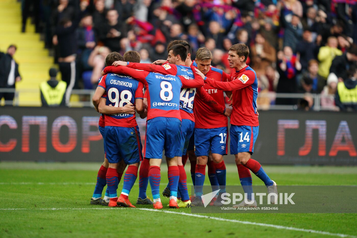 Russia Soccer Premier-League CSKA - Ufa