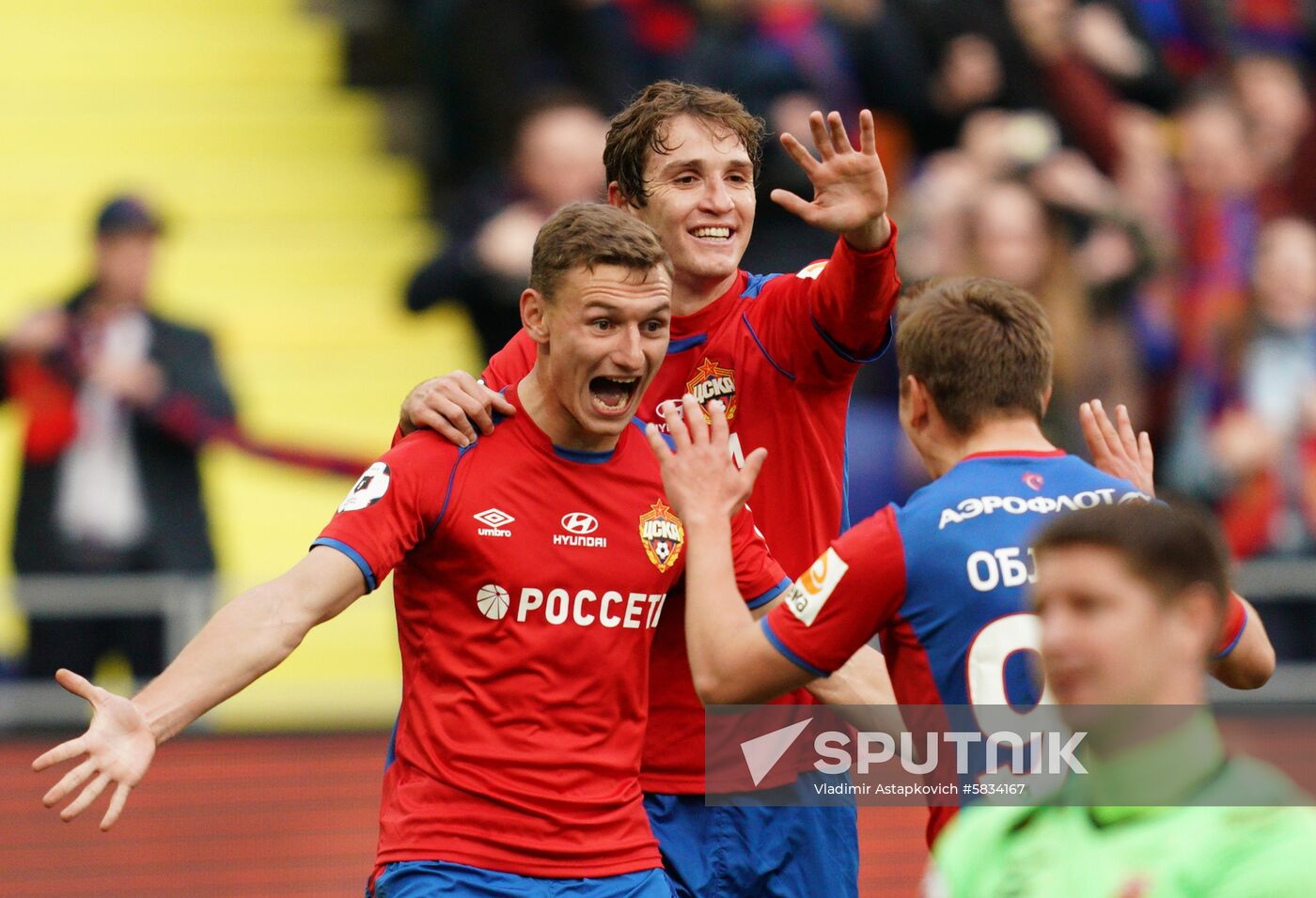 Russia Soccer Premier-League CSKA - Ufa