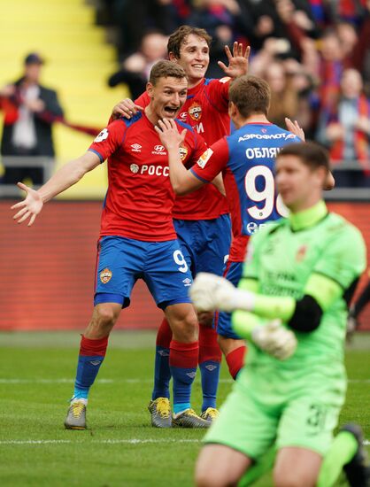 Russia Soccer Premier-League CSKA - Ufa
