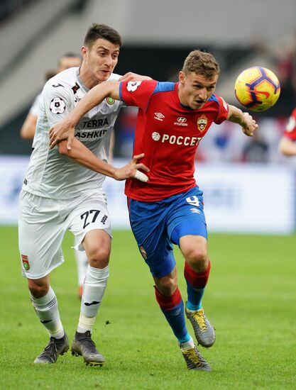 Russia Soccer Premier-League CSKA - Ufa