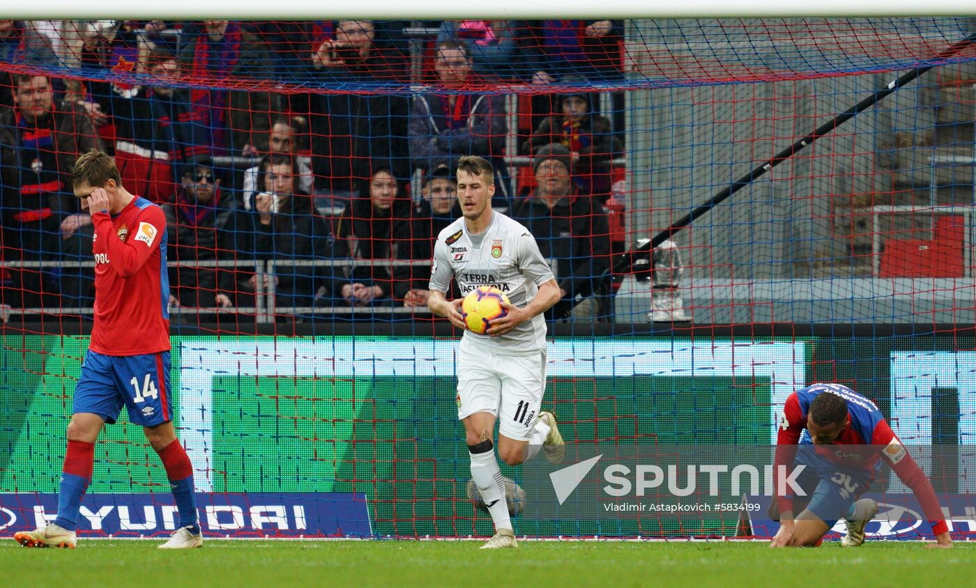 Russia Soccer Premier-League CSKA - Ufa