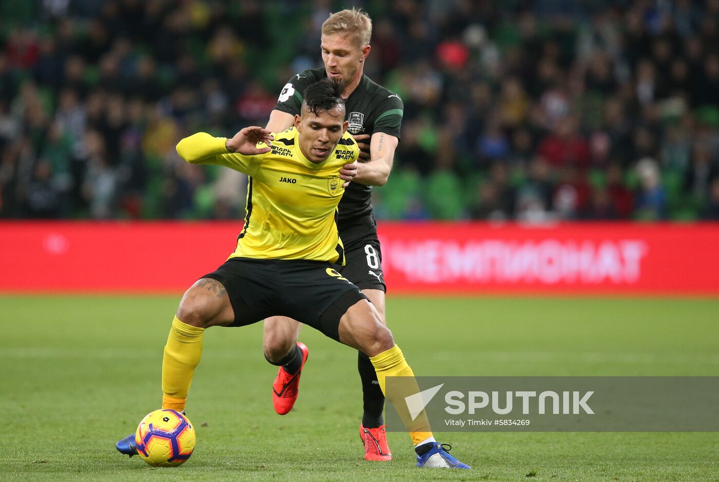 Russia Soccer Premier-League Krasnodar - Anzhi 