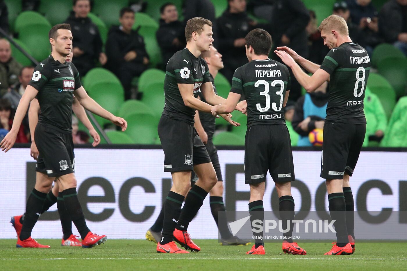 Russia Soccer Premier-League Krasnodar - Anzhi