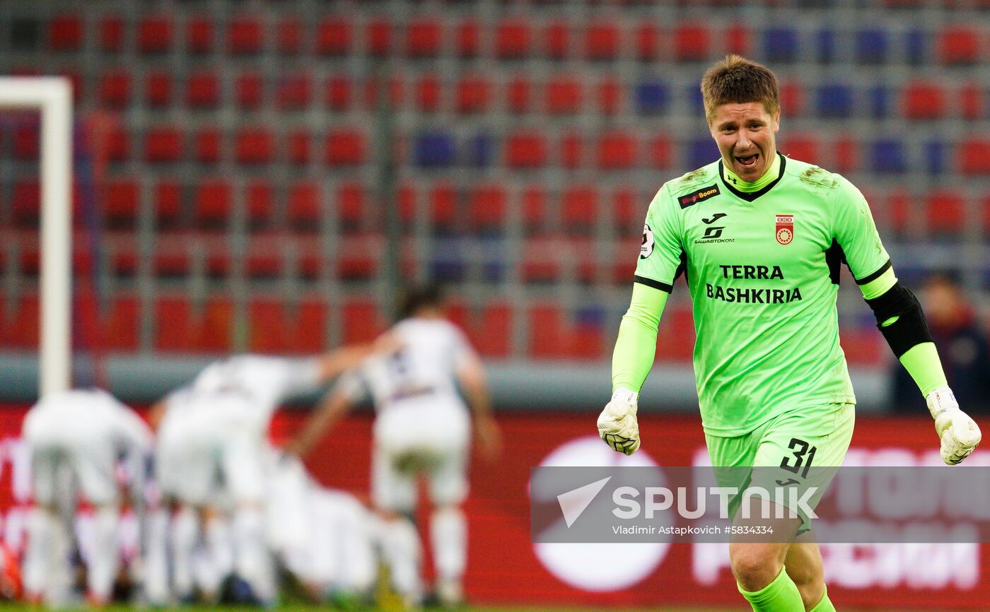 Russia Soccer Premier-League CSKA - Ufa