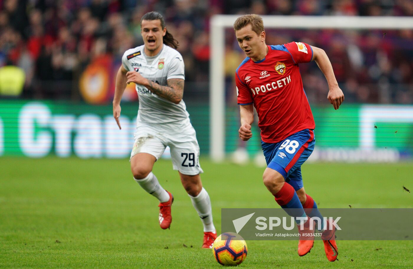 Russia Soccer Premier-League CSKA - Ufa