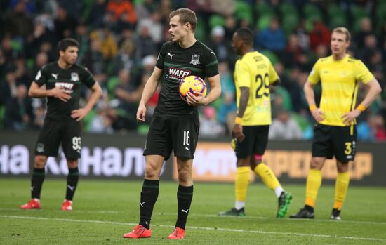 Russia Soccer Premier-League Krasnodar - Anzhi 