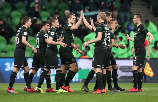 Russia Soccer Premier-League Krasnodar - Anzhi 