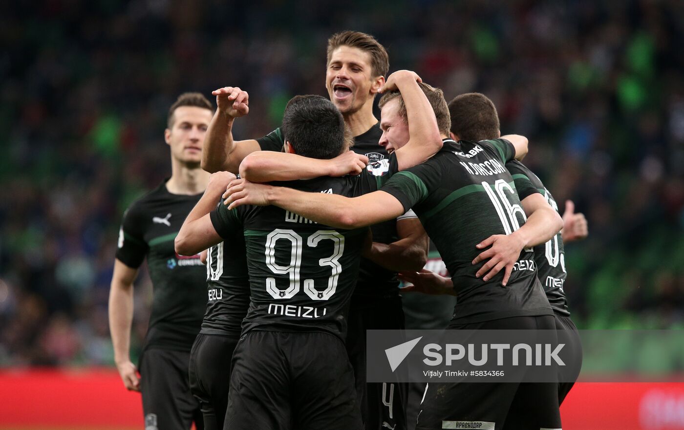 Russia Soccer Premier-League Krasnodar - Anzhi 