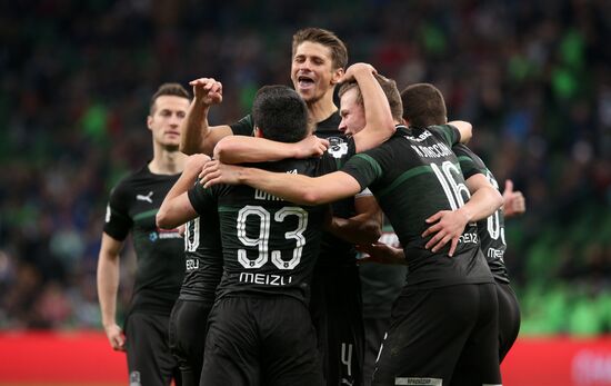 Russia Soccer Premier-League Krasnodar - Anzhi 