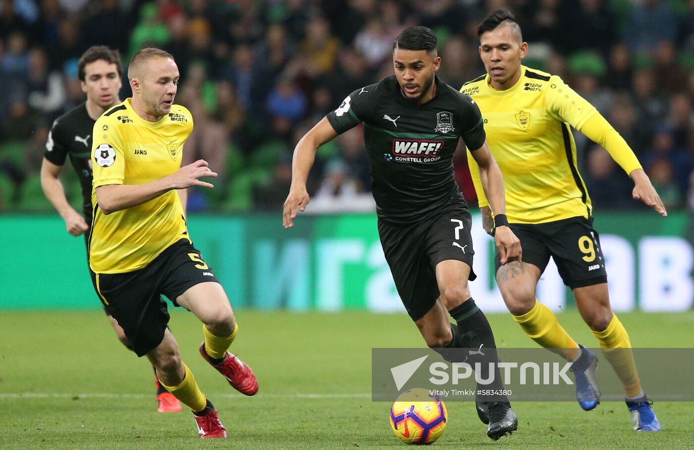 Russia Soccer Premier-League Krasnodar - Anzhi 