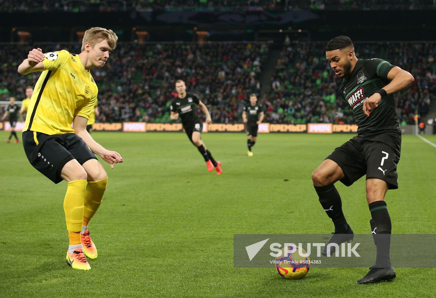 Russia Soccer Premier-League Krasnodar - Anzhi 