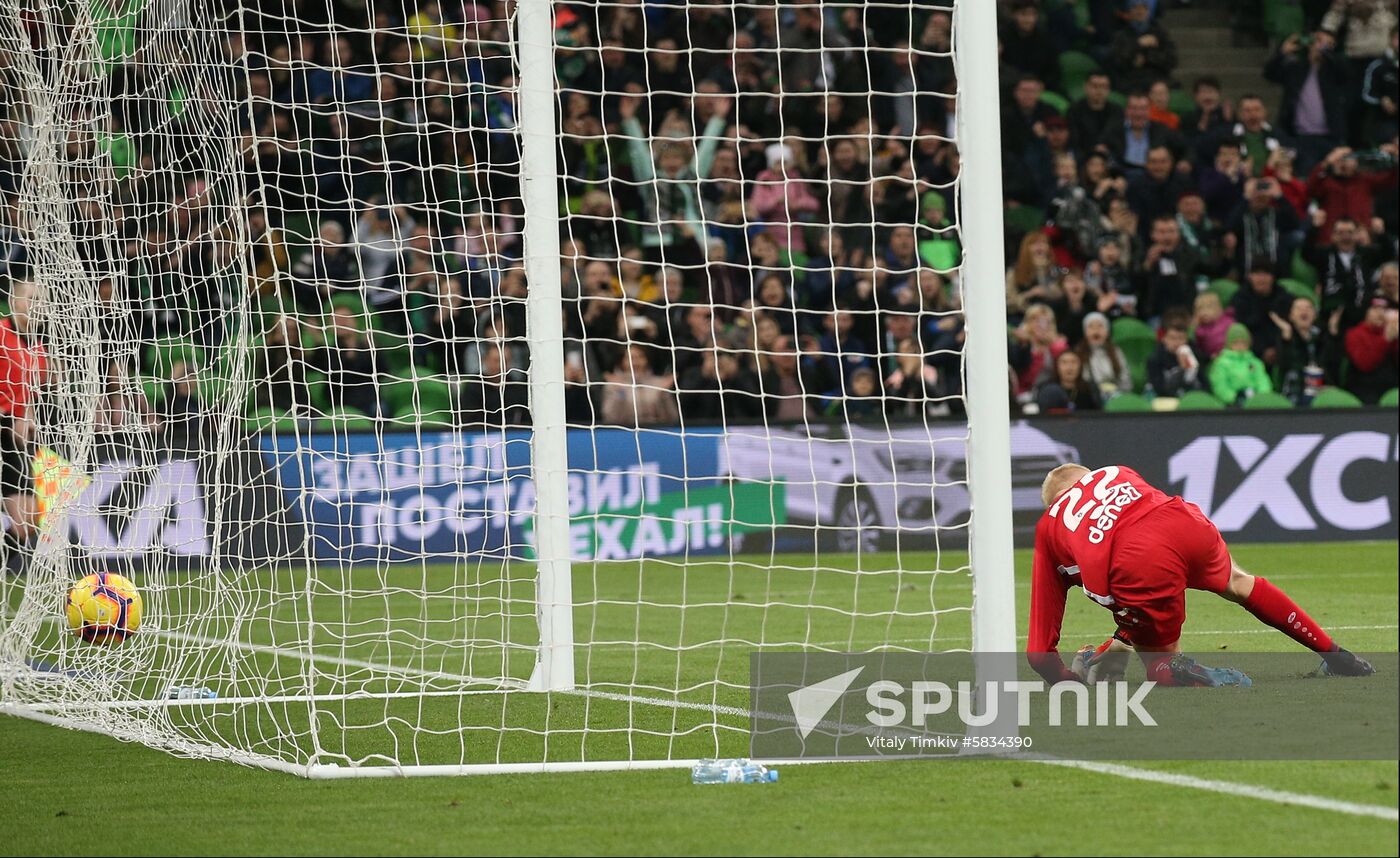 Russia Soccer Premier-League Krasnodar - Anzhi 