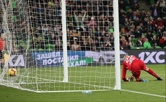 Russia Soccer Premier-League Krasnodar - Anzhi 