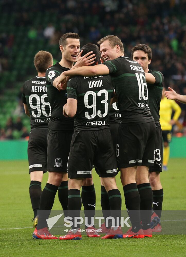 Russia Soccer Premier-League Krasnodar - Anzhi 