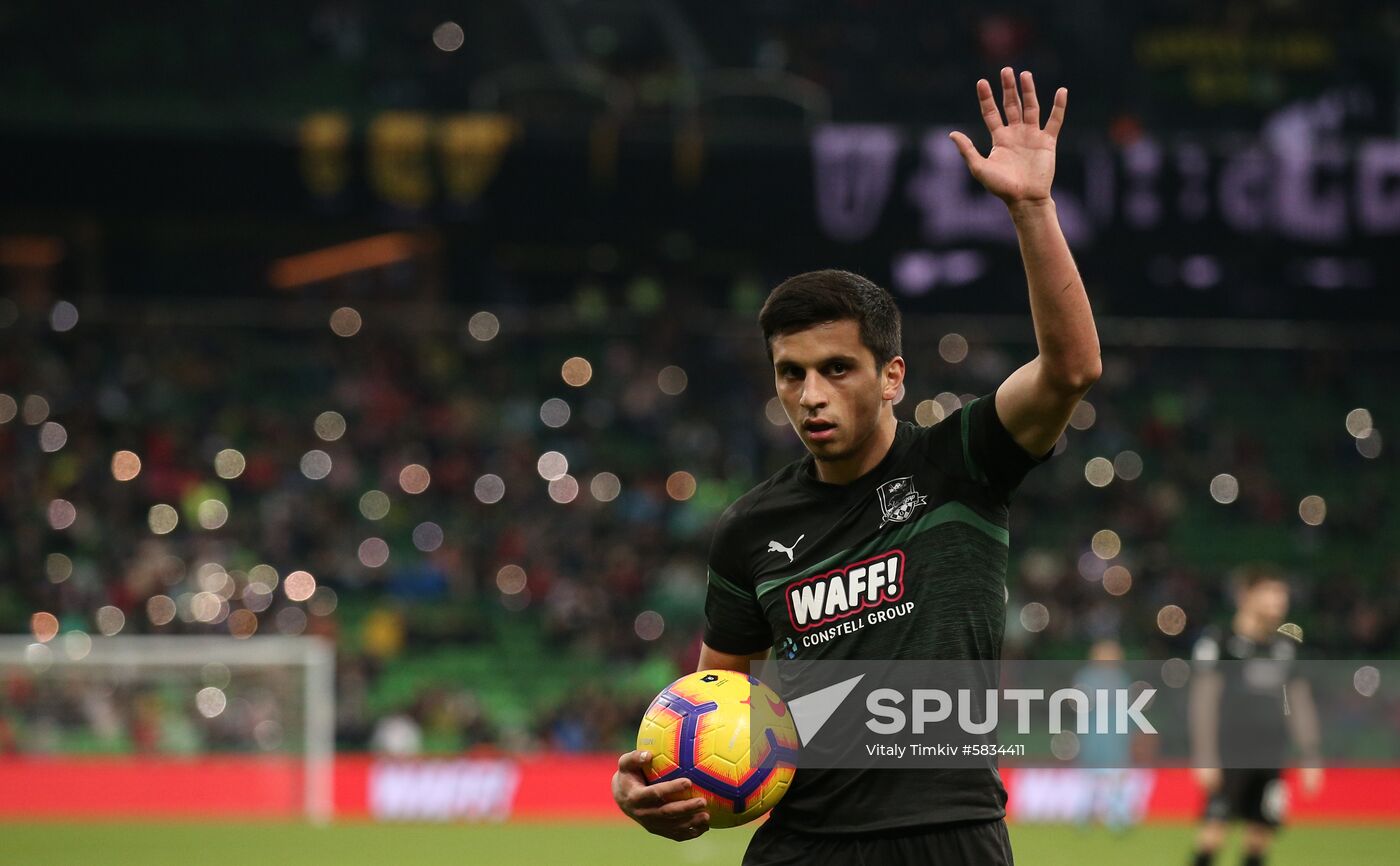Russia Soccer Premier-League Krasnodar - Anzhi 