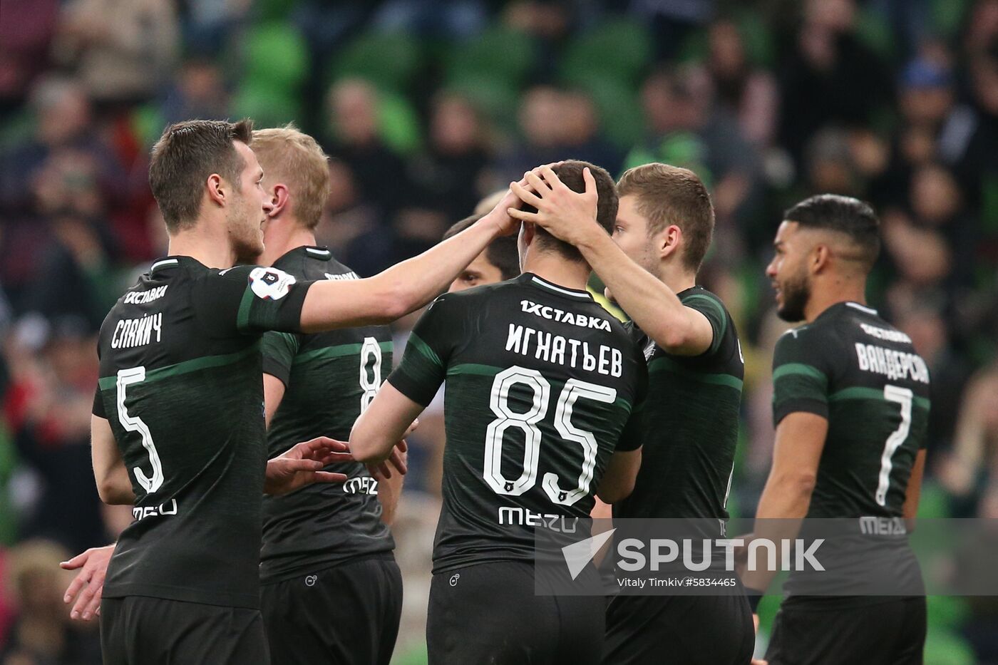 Russia Soccer Premier-League Krasnodar - Anzhi