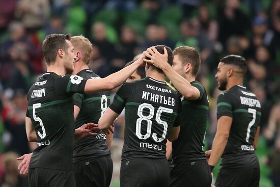 Russia Soccer Premier-League Krasnodar - Anzhi 
