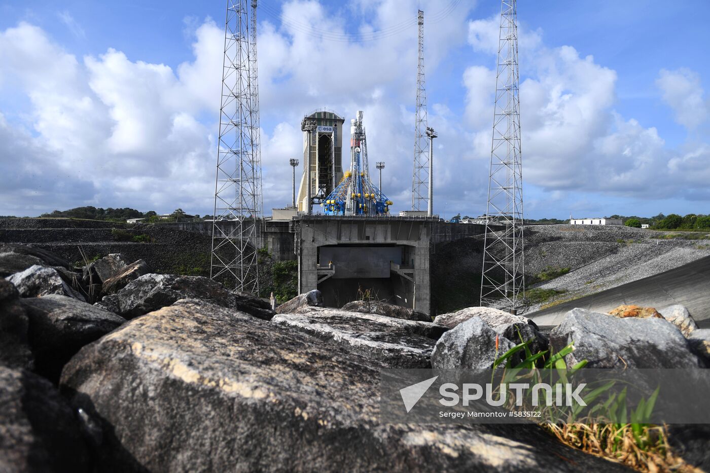 France Guiana Europe Space