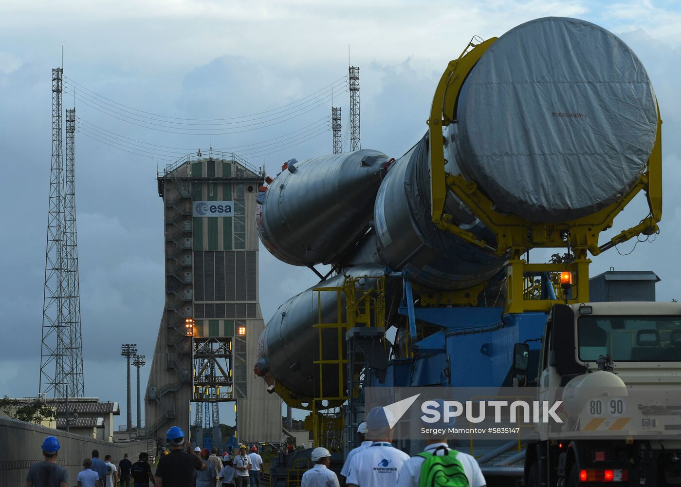 France Guiana Europe Space