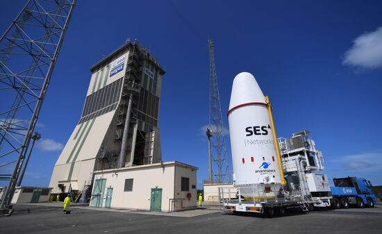 France Guiana Europe Space