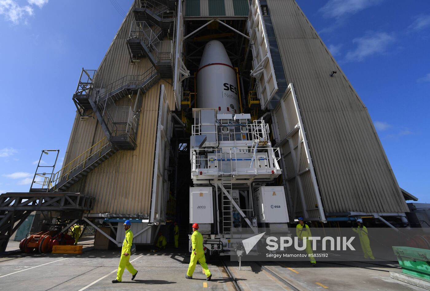 France Guiana Europe Space