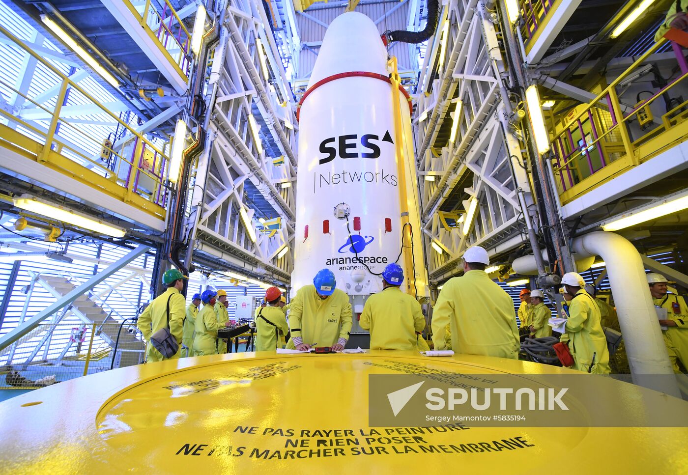 France Guiana Europe Space