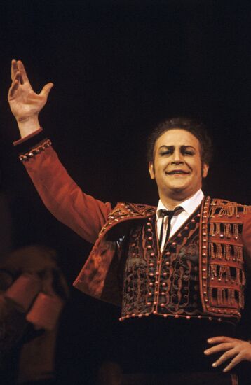 Scene from Carmen opera