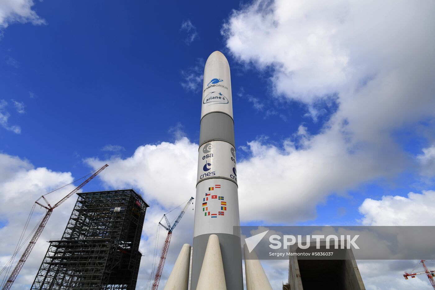 France Guiana Europe Space