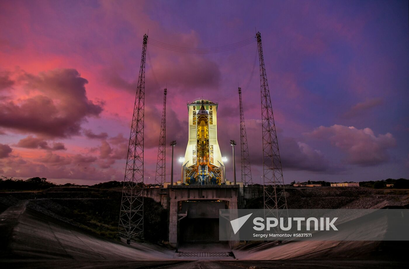 France Guiana Europe Space