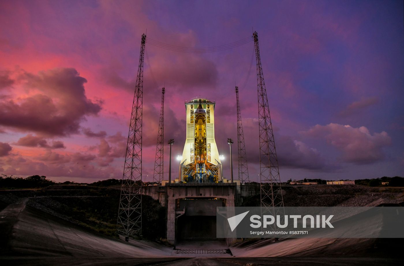 France Guiana Europe Space