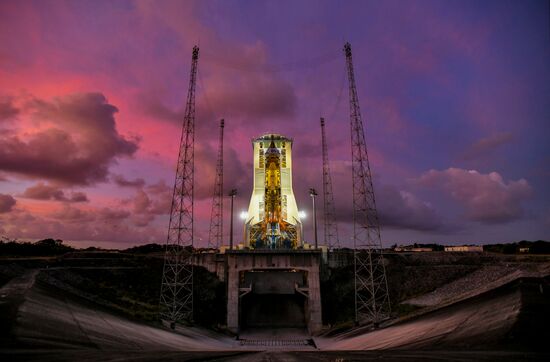 France Guiana Europe Space