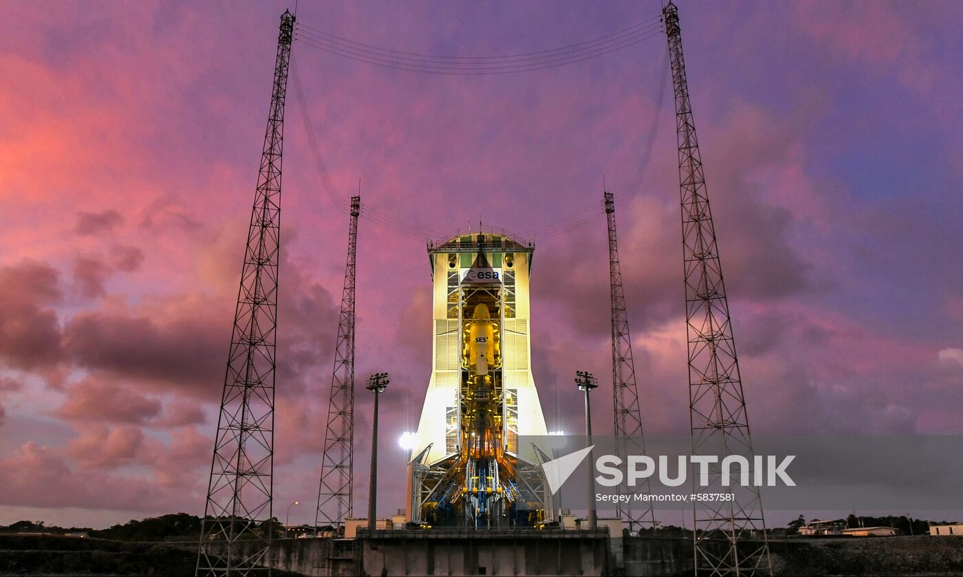 France Guiana Europe Space
