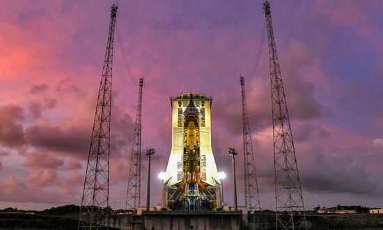 France Guiana Europe Space