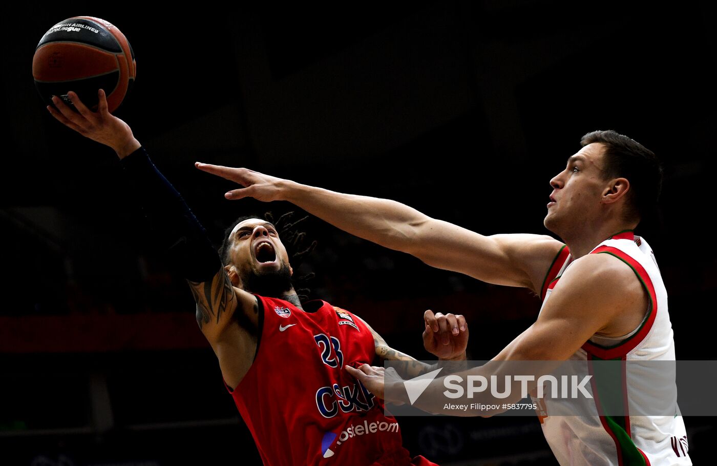 Russia Basketball Euroleague CSKA - Baskonia