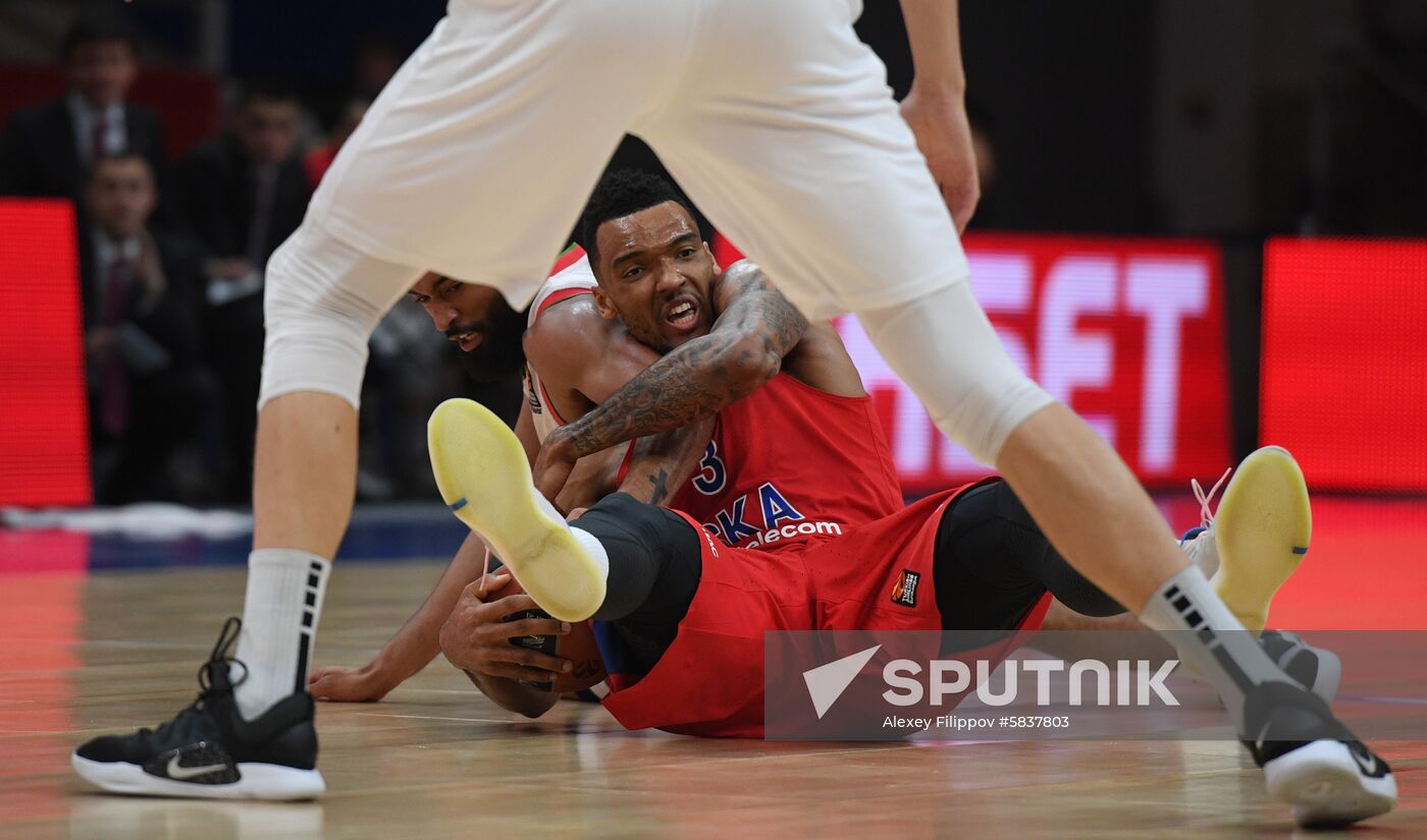 Russia Basketball Euroleague CSKA - Baskonia