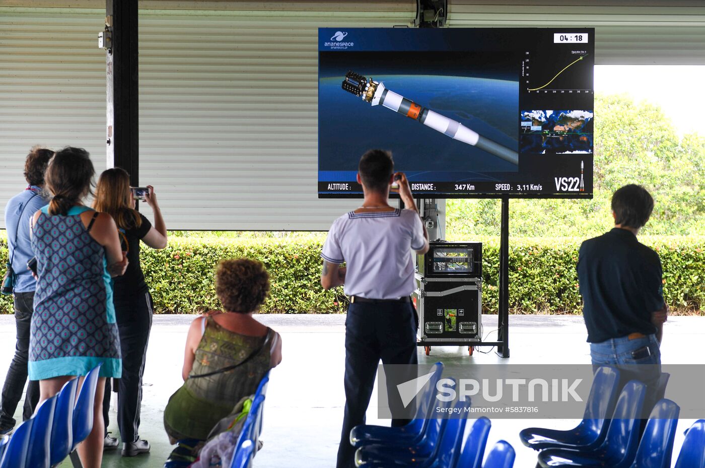 France Guiana Europe Space