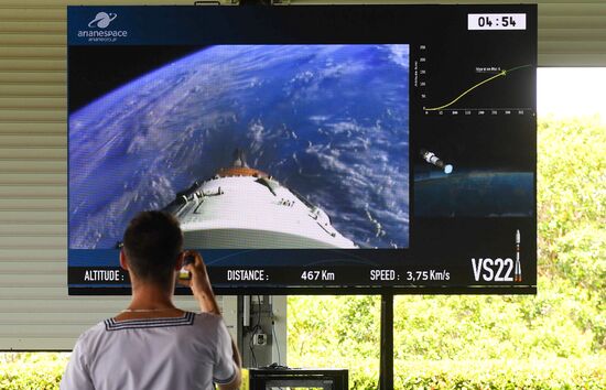 France Guiana Europe Space