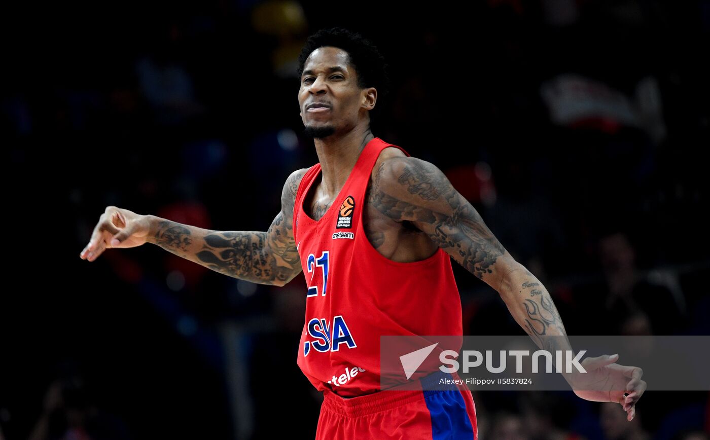 Russia Basketball Euroleague CSKA - Baskonia