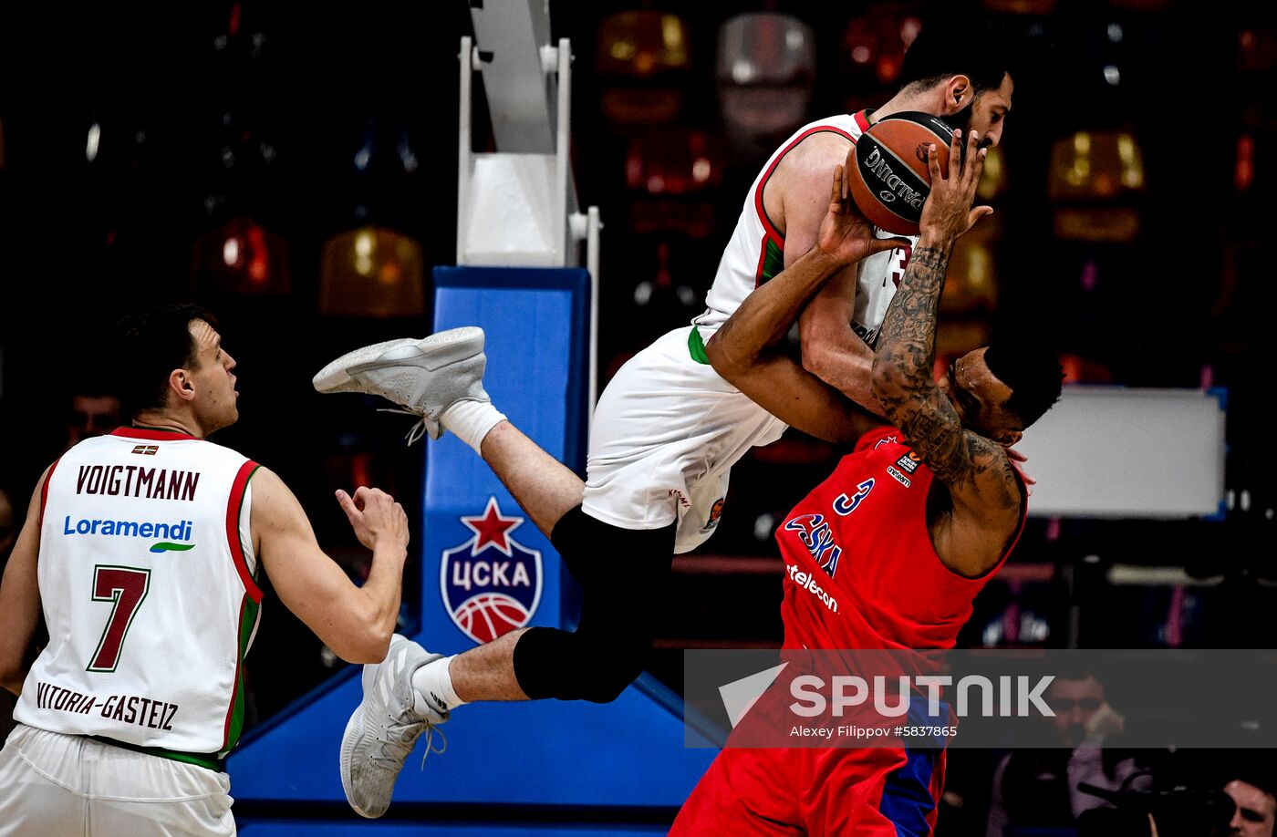 Russia Basketball Euroleague CSKA - Baskonia