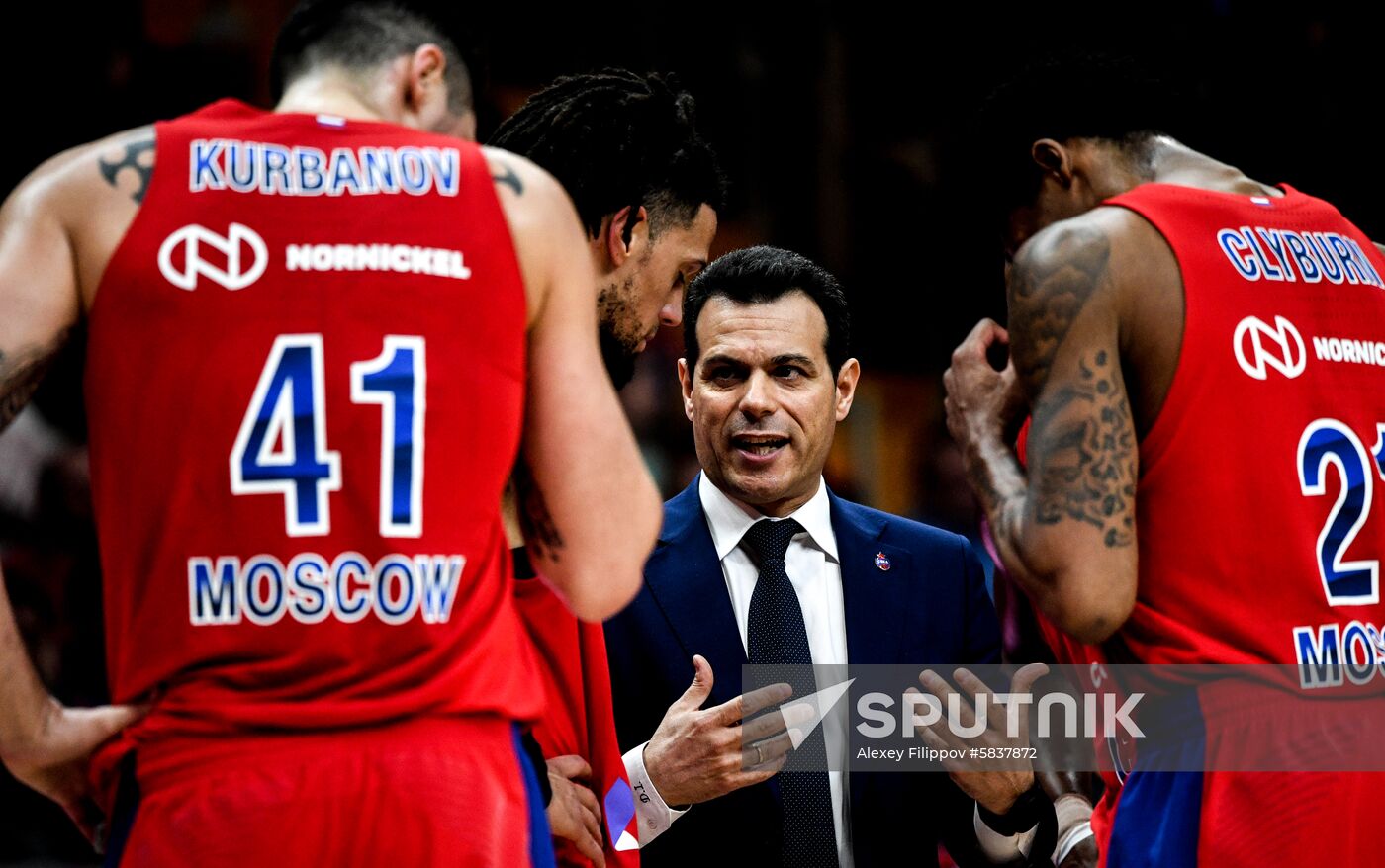 Russia Basketball Euroleague CSKA - Baskonia