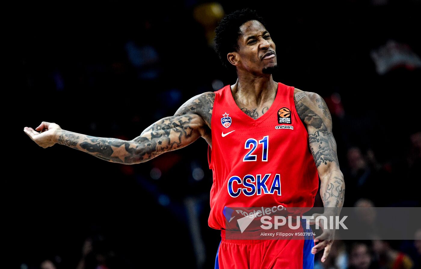 Russia Basketball Euroleague CSKA - Baskonia