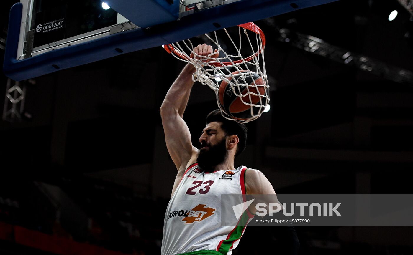 Russia Basketball Euroleague CSKA - Baskonia