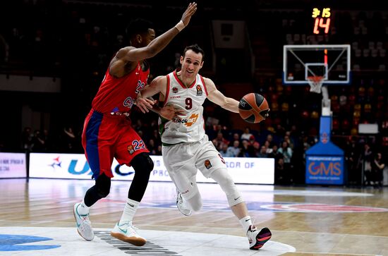Russia Basketball Euroleague CSKA - Baskonia