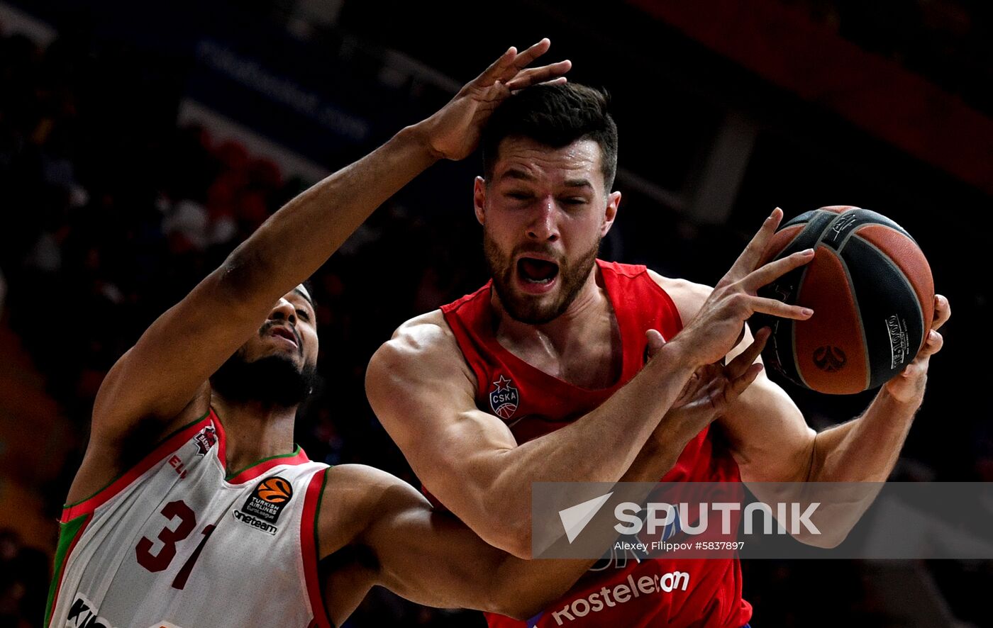 Russia Basketball Euroleague CSKA - Baskonia