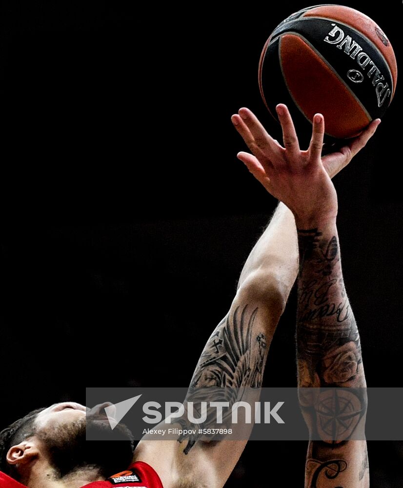 Russia Basketball Euroleague CSKA - Baskonia