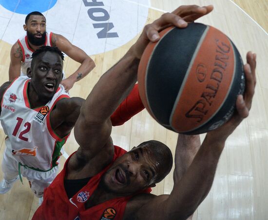 Russia Basketball Euroleague CSKA - Baskonia