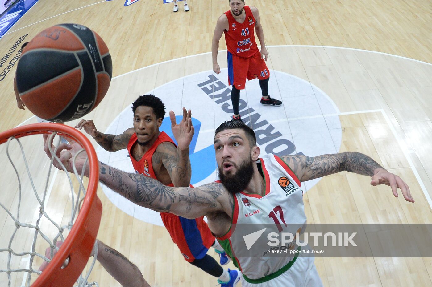 Russia Basketball Euroleague CSKA - Baskonia